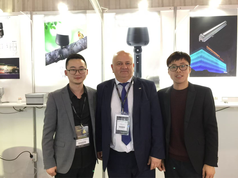 Group photo at the exhibition